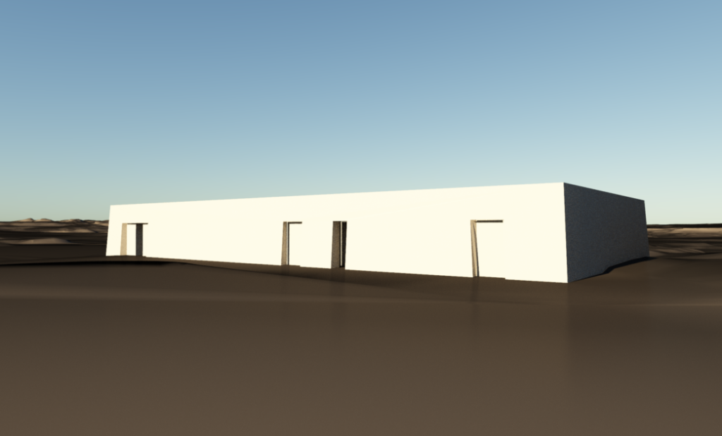 Tomb 3076, FBX data file, correctly rendered white